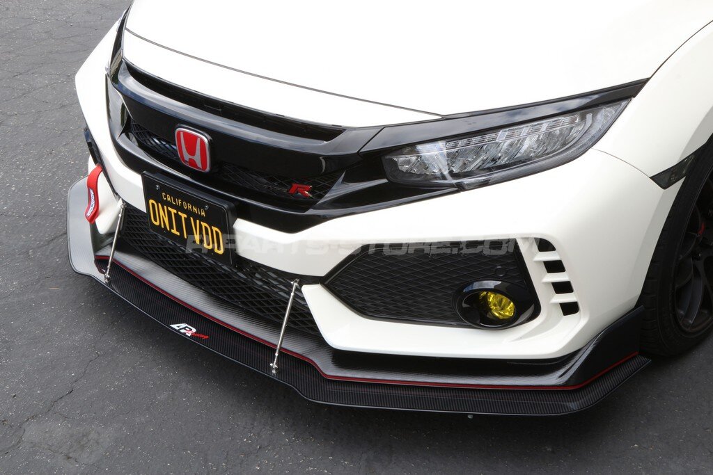APR Performance Frontsplitter - 17+ Honda Civic Type-R FK8 ...